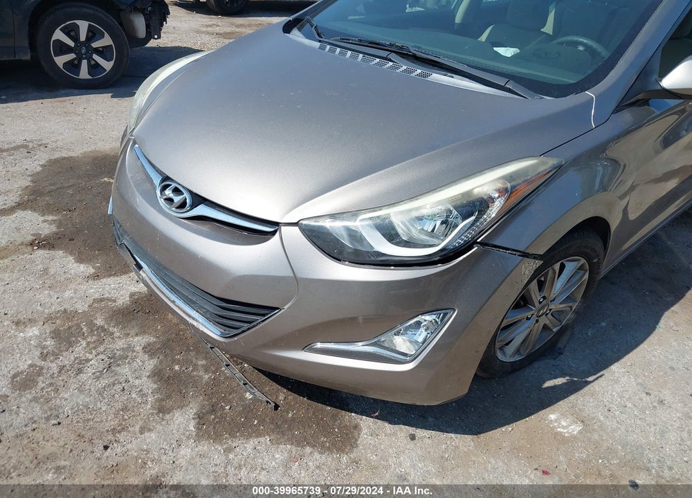 2015 HYUNDAI ELANTRA SE VIN: 5NPDH4AE4FH597533