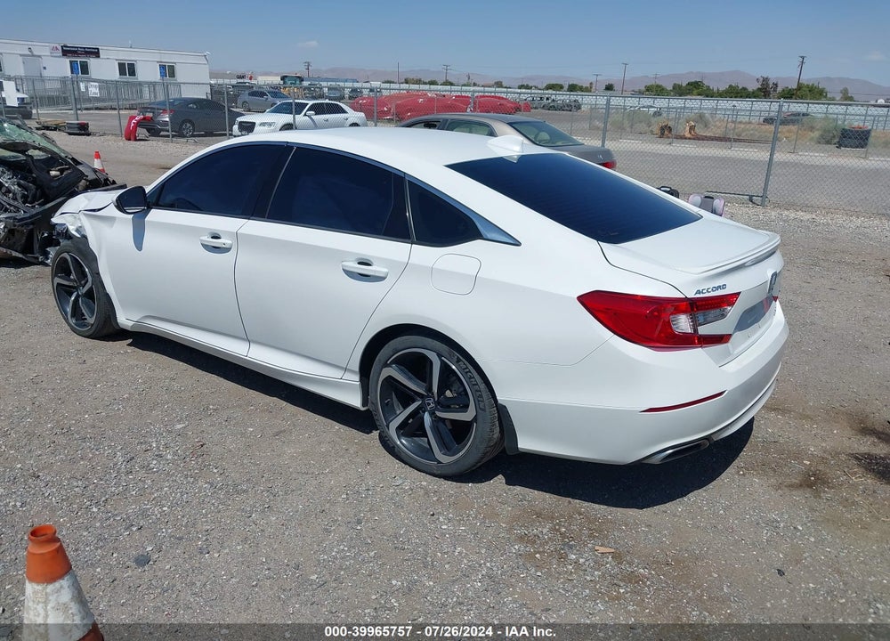 2020 HONDA ACCORD SPORT 2.0T VIN: 1HGCV2F34LA013877