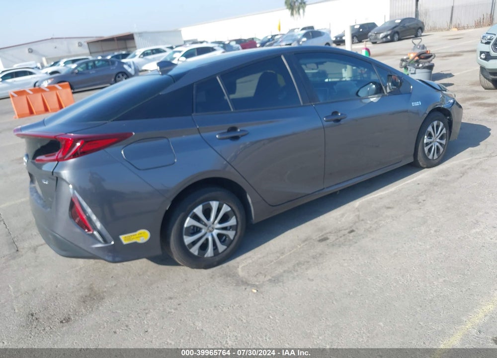 2021 TOYOTA PRIUS PRIME XLE VIN: JTDKAMFP6M3172975