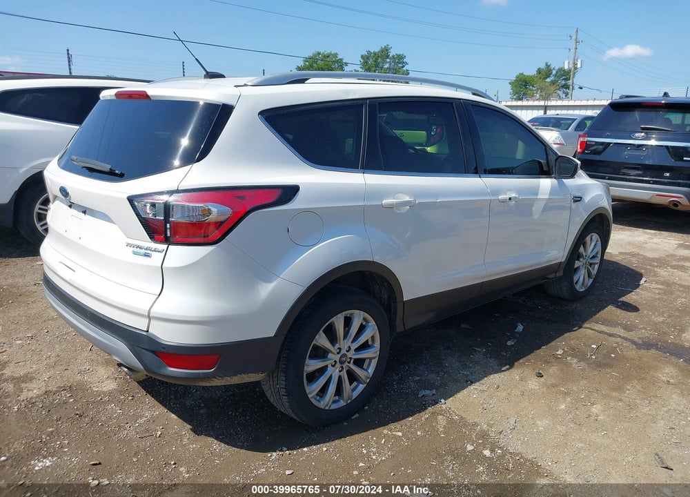 2017 FORD ESCAPE TITANIUM VIN: 1FMCU9JD3HUE53830