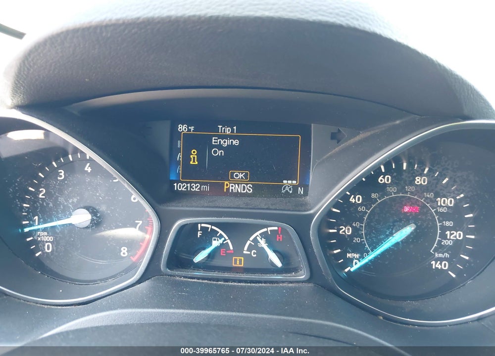 2017 FORD ESCAPE TITANIUM VIN: 1FMCU9JD3HUE53830