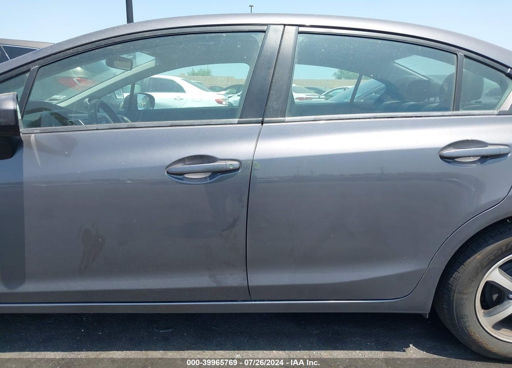 2015 HONDA CIVIC SE VIN: 2HGFB2F70FH553094