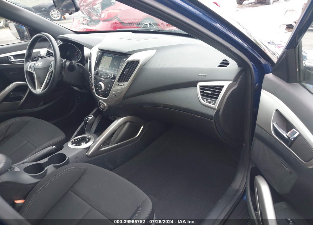 2017 HYUNDAI VELOSTER VALUE EDITION VIN: KMHTC6AD0HU320475