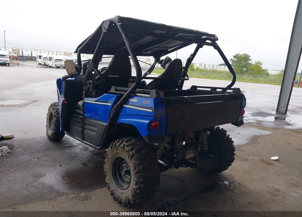 2014 KAWASAKI KRF800 B VIN: JKBRFCB11EB500988