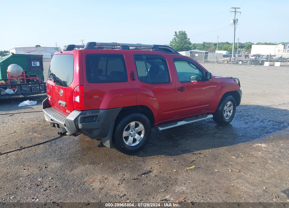 2010 NISSAN XTERRA S VIN: 5N1AN0NW3AC503813