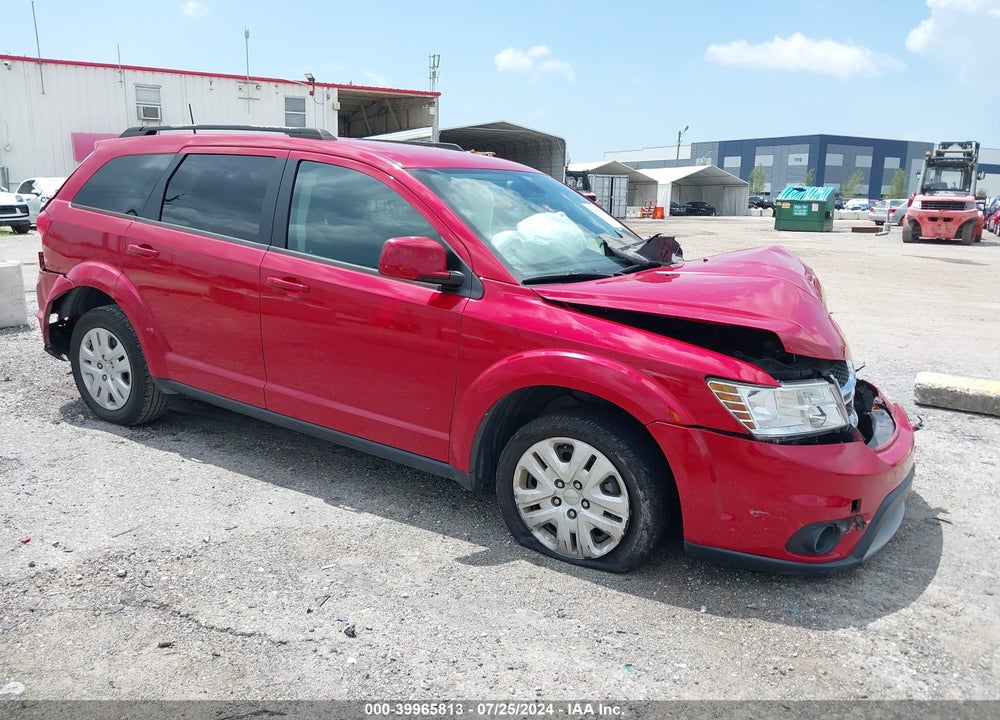 2019 DODGE JOURNEY SE VIN: 3C4PDCBB8KT863377