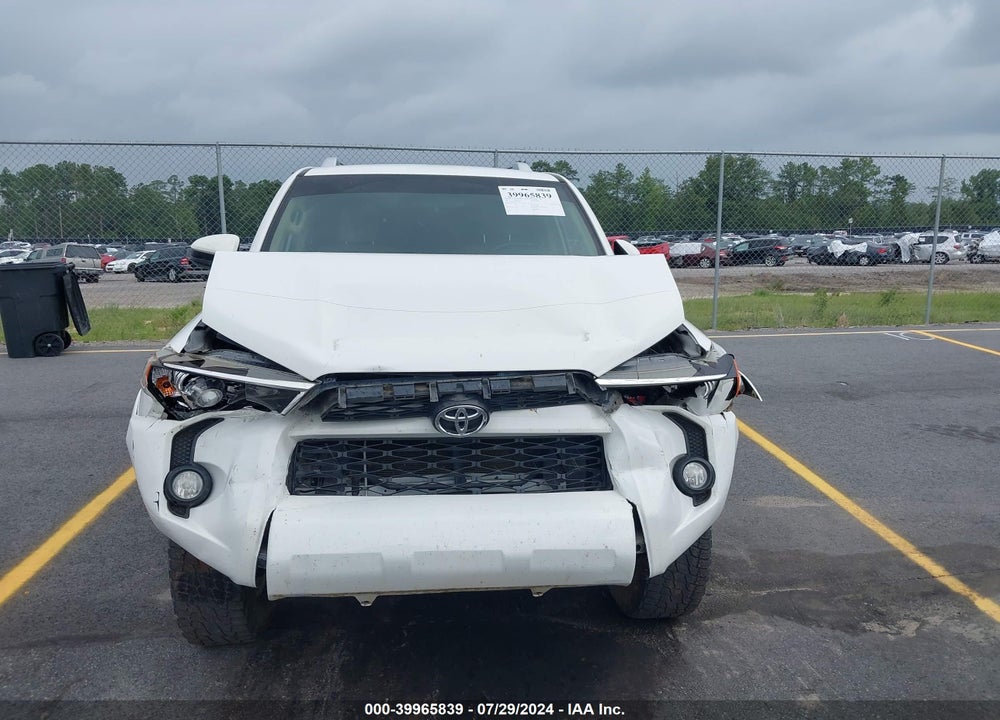2016 TOYOTA 4RUNNER SR5 VIN: JTEBU5JR1G5400858