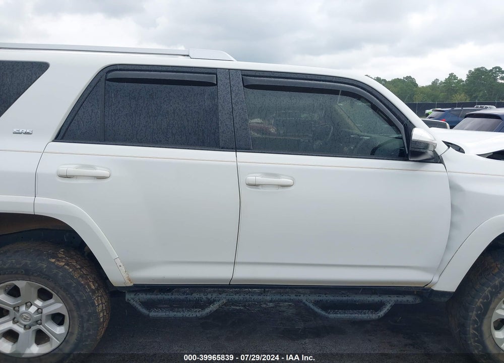 2016 TOYOTA 4RUNNER SR5 VIN: JTEBU5JR1G5400858