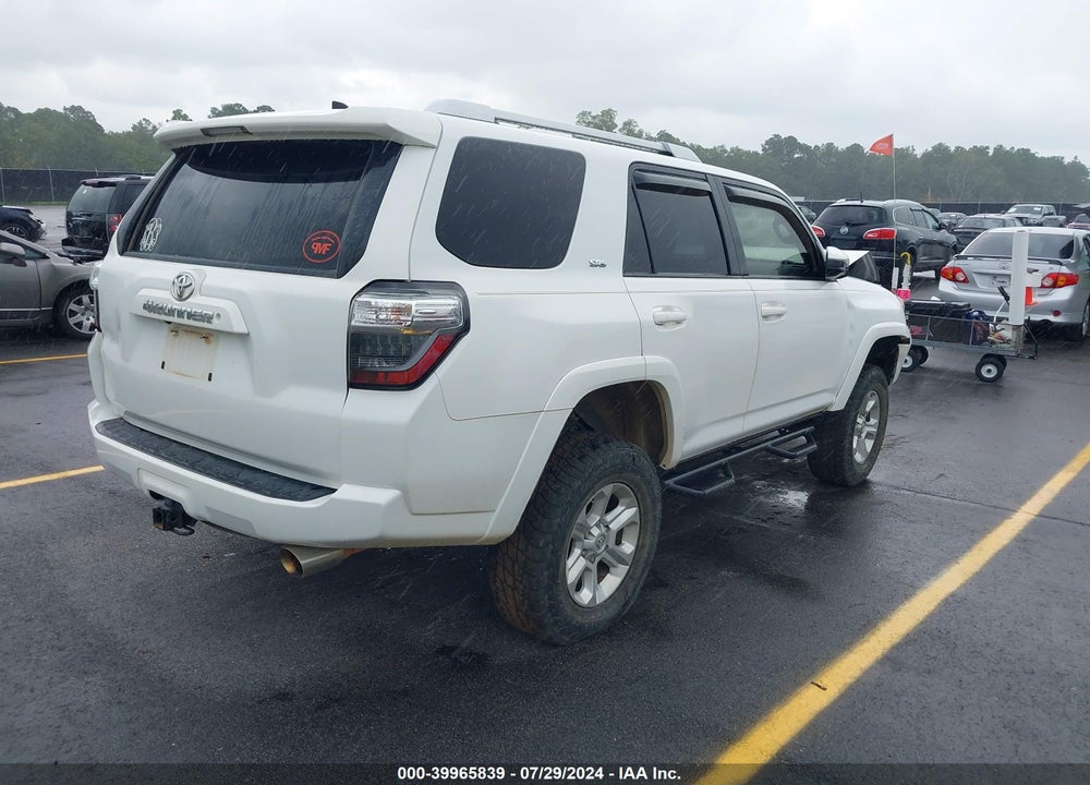 2016 TOYOTA 4RUNNER SR5 VIN: JTEBU5JR1G5400858