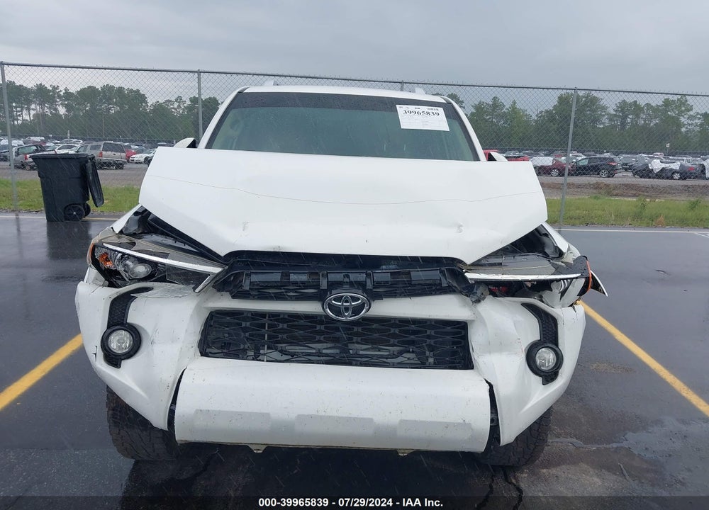 2016 TOYOTA 4RUNNER SR5 VIN: JTEBU5JR1G5400858