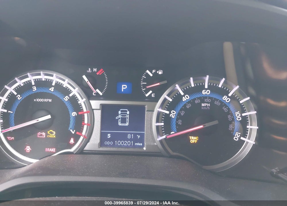 2016 TOYOTA 4RUNNER SR5 VIN: JTEBU5JR1G5400858