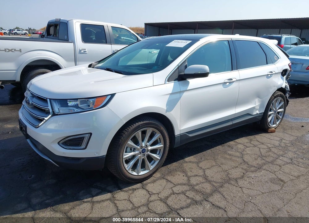 2018 FORD EDGE TITANIUM VIN: 2FMPK4K81JBC13036
