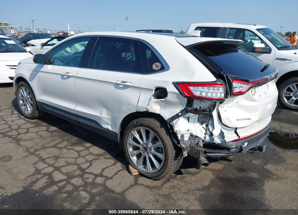 2018 FORD EDGE TITANIUM VIN: 2FMPK4K81JBC13036