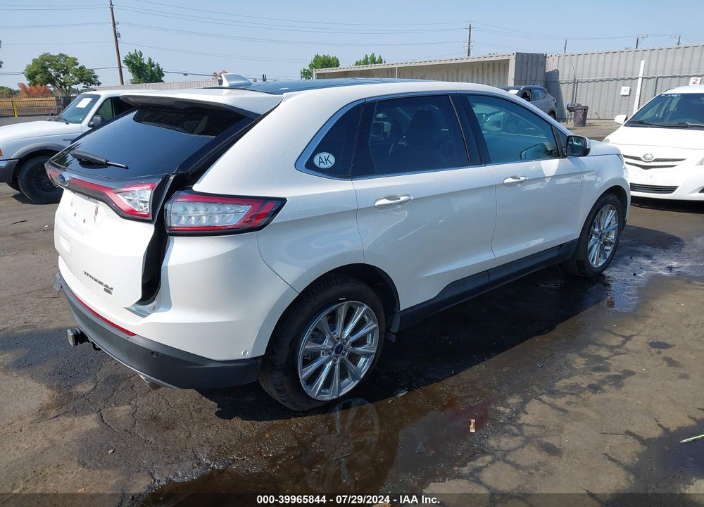 2018 FORD EDGE TITANIUM VIN: 2FMPK4K81JBC13036