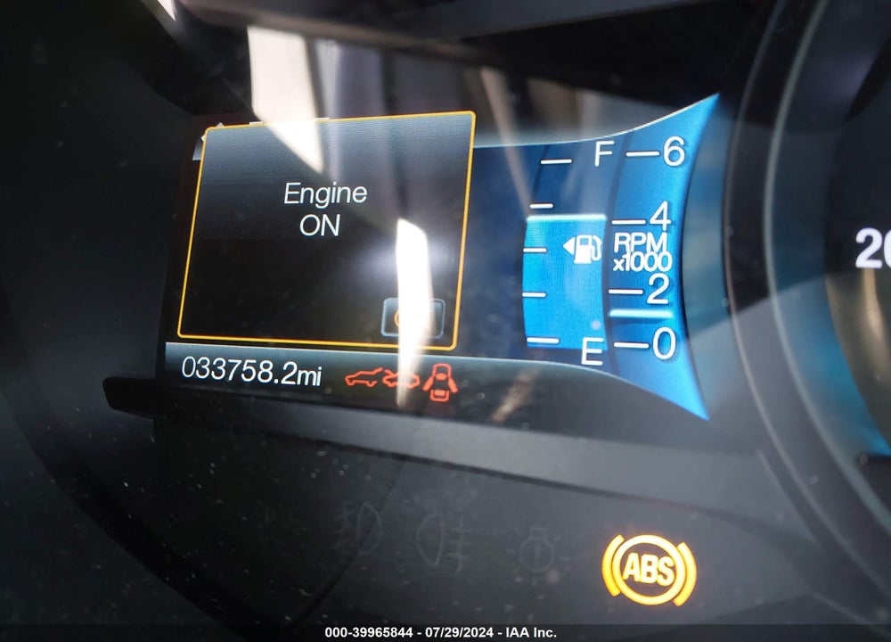 2018 FORD EDGE TITANIUM VIN: 2FMPK4K81JBC13036