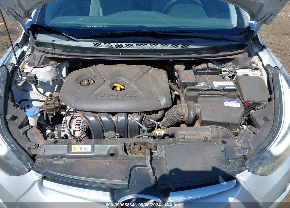 2014 HYUNDAI ELANTRA SE VIN: KMHDH4AE0EU164727