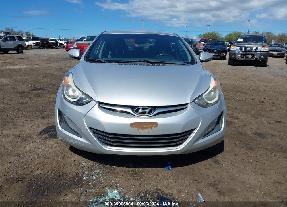 2014 HYUNDAI ELANTRA SE VIN: KMHDH4AE0EU164727