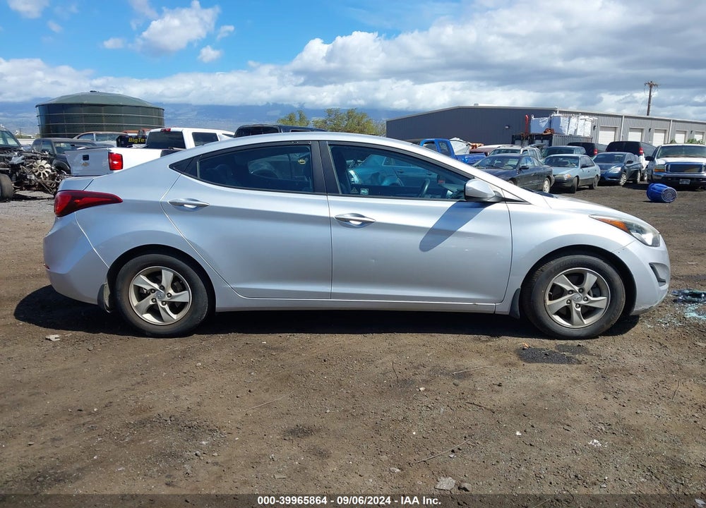 2014 HYUNDAI ELANTRA SE VIN: KMHDH4AE0EU164727