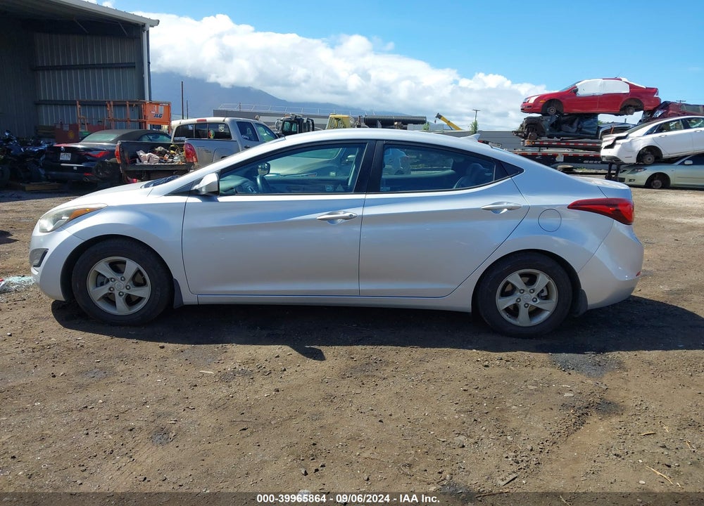 2014 HYUNDAI ELANTRA SE VIN: KMHDH4AE0EU164727
