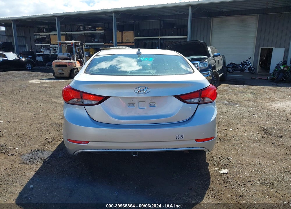 2014 HYUNDAI ELANTRA SE VIN: KMHDH4AE0EU164727