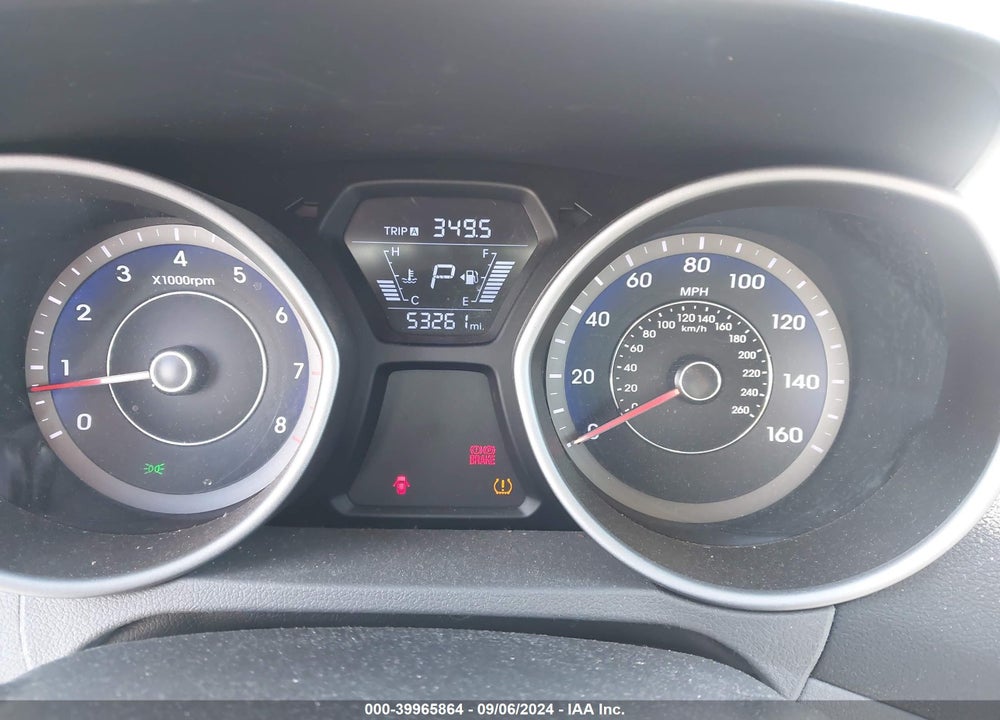 2014 HYUNDAI ELANTRA SE VIN: KMHDH4AE0EU164727