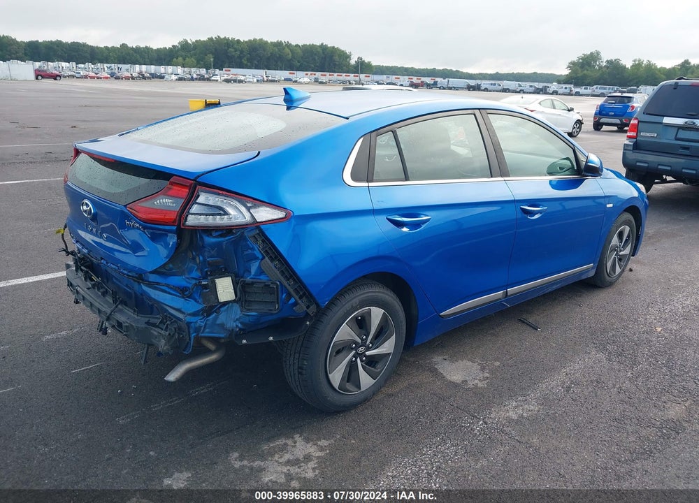 2017 HYUNDAI IONIQ HYBRID SEL VIN: KMHC75LC9HU056496