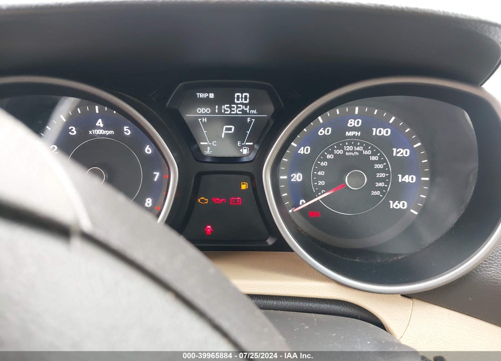 2013 HYUNDAI ELANTRA GLS VIN: 5NPDH4AE0DH364388