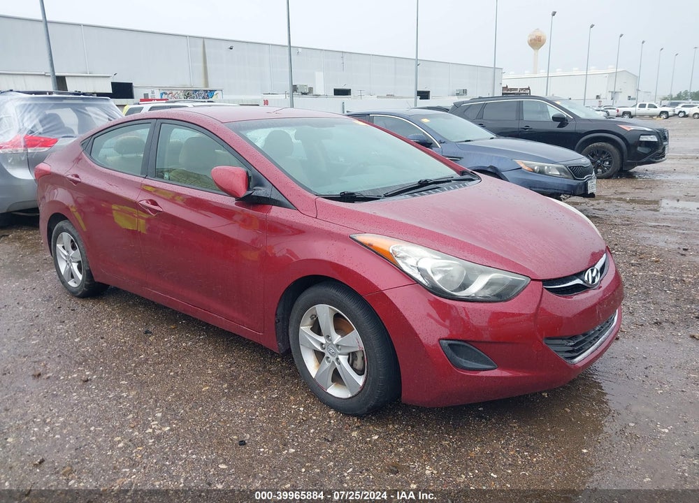 2013 HYUNDAI ELANTRA GLS VIN: 5NPDH4AE0DH364388