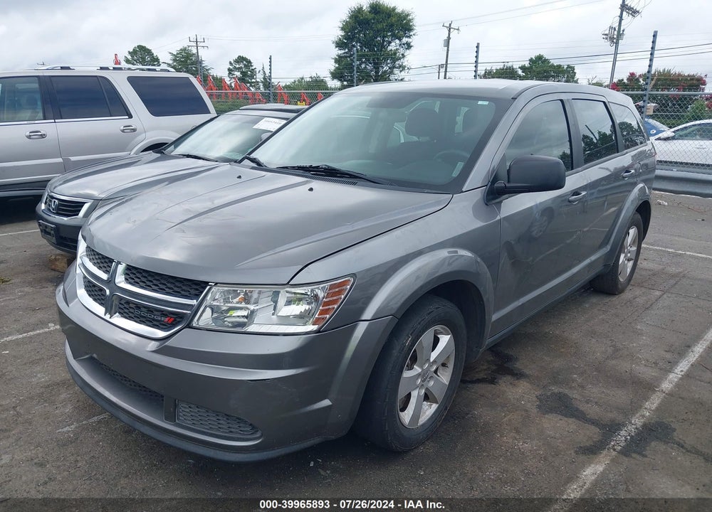 2013 DODGE JOURNEY AMERICAN VALUE PKG VIN: 3C4PDCAB2DT595169