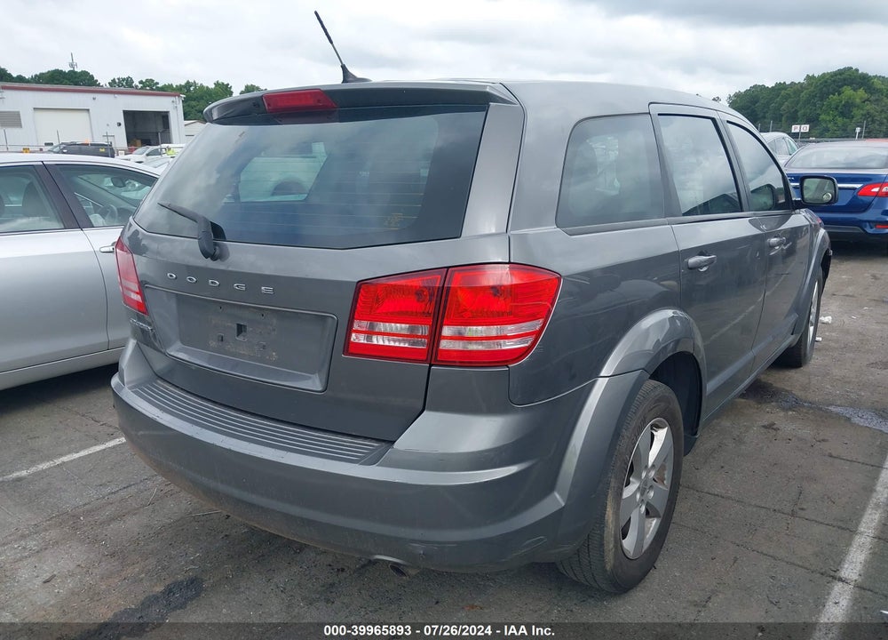 2013 DODGE JOURNEY AMERICAN VALUE PKG VIN: 3C4PDCAB2DT595169