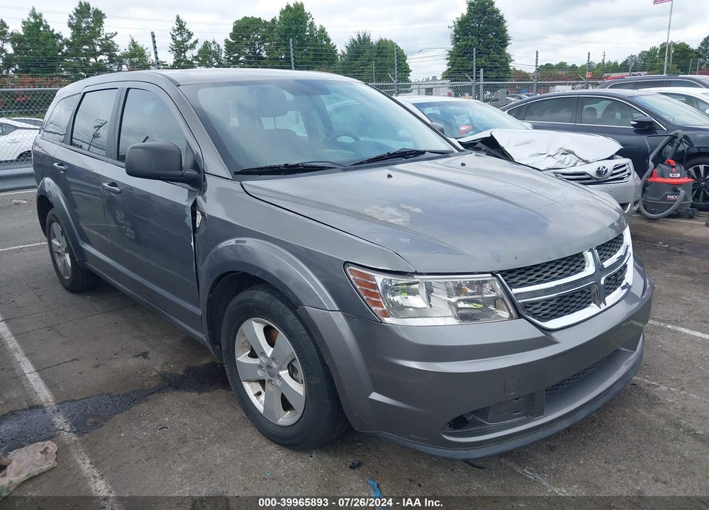 2013 DODGE JOURNEY AMERICAN VALUE PKG VIN: 3C4PDCAB2DT595169