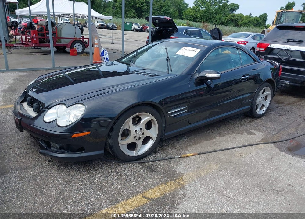 2004 MERCEDES-BENZ SL 500 VIN: WDBSK75F04F068972