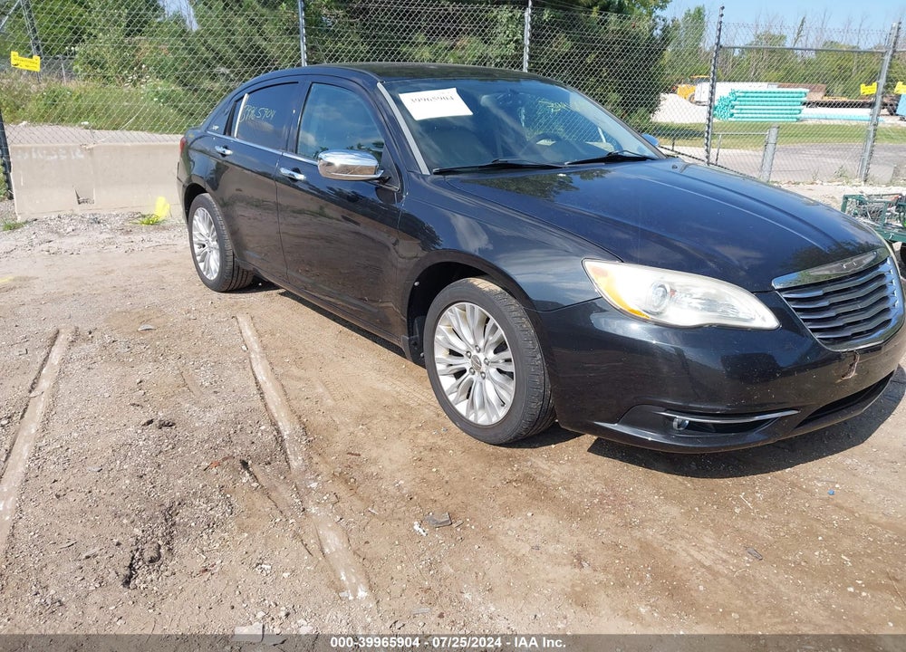 2011 CHRYSLER 200 LIMITED VIN: 1C3BC2FB7BN501059