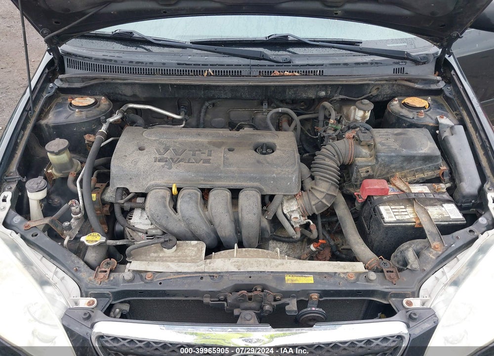 2005 TOYOTA COROLLA CE/LE/S VIN: 2T1BR32E05C553480