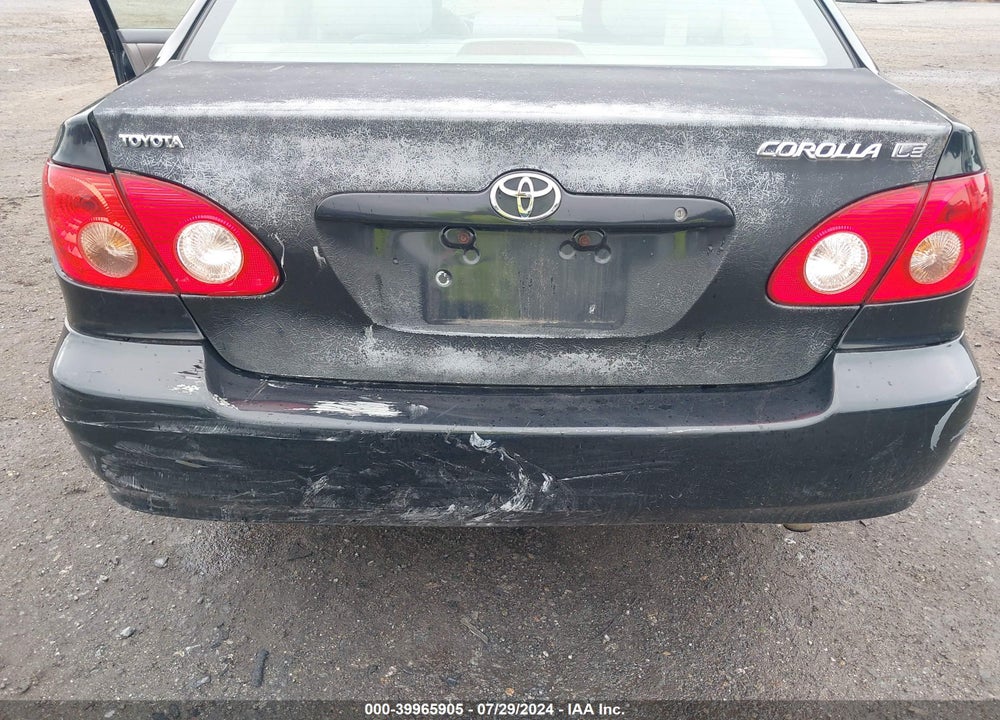 2005 TOYOTA COROLLA CE/LE/S VIN: 2T1BR32E05C553480