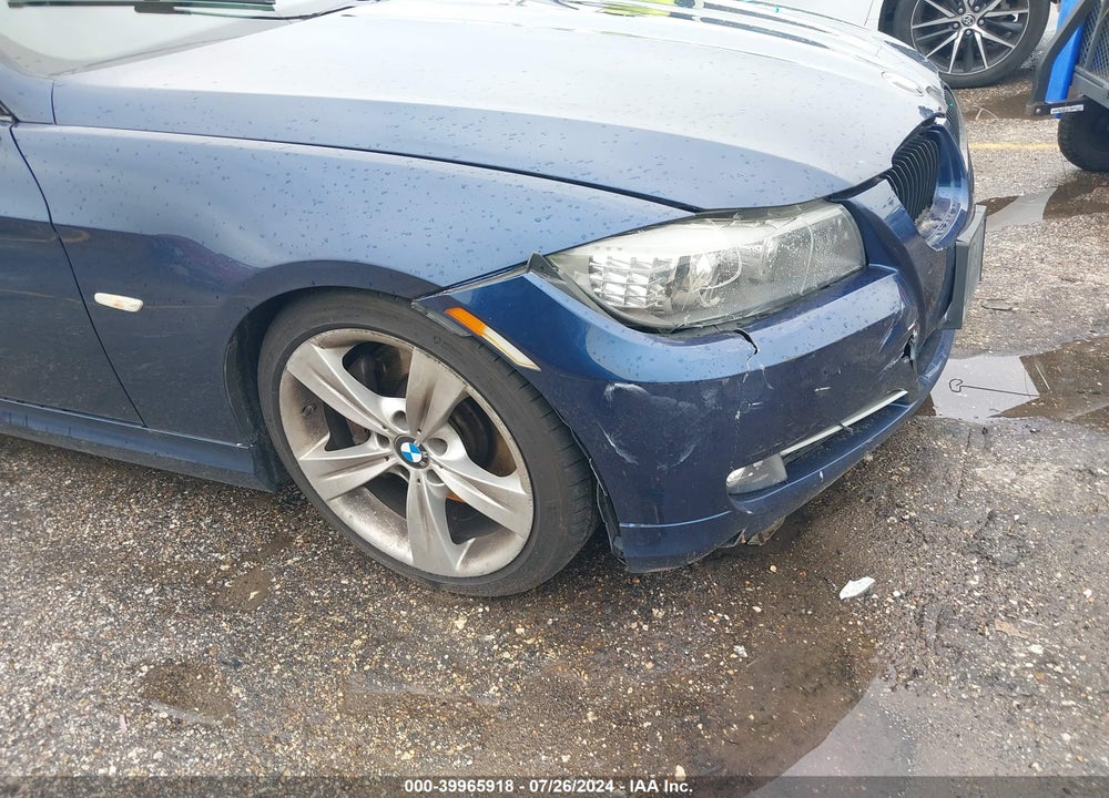 2011 BMW 335I VIN: WBAPM5C53BE578555