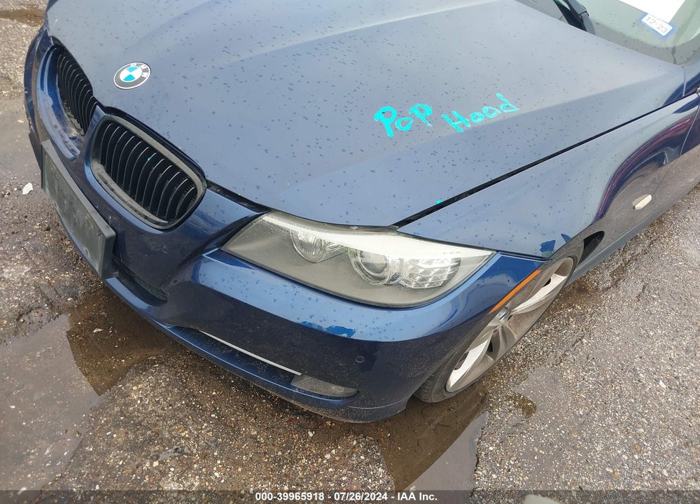 2011 BMW 335I VIN: WBAPM5C53BE578555