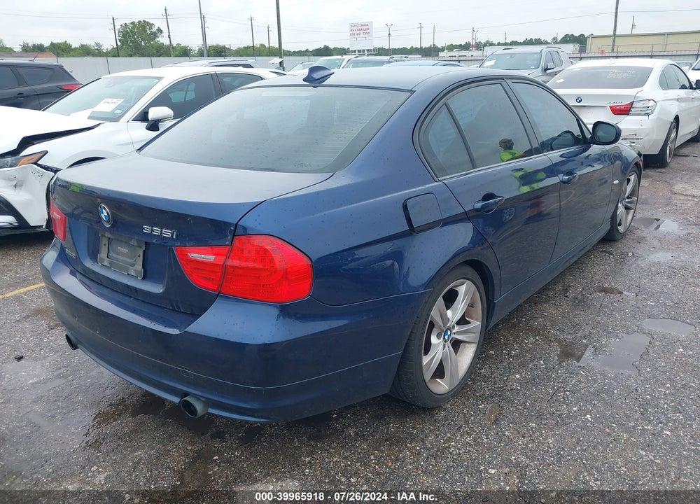 2011 BMW 335I VIN: WBAPM5C53BE578555