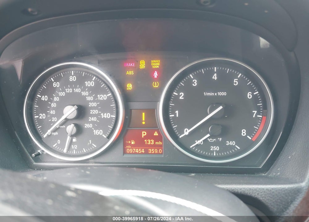 2011 BMW 335I VIN: WBAPM5C53BE578555