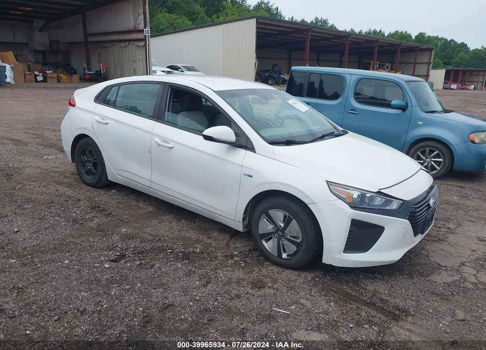 2017 HYUNDAI IONIQ HYBRID BLUE VIN: KMHC65LC4HU047692