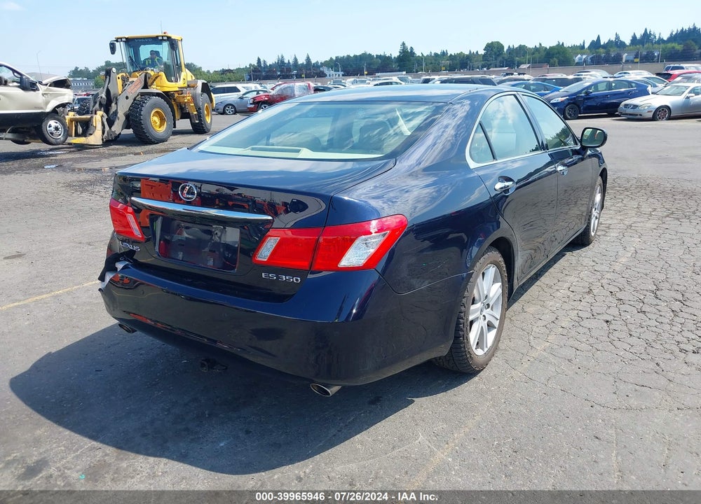2007 LEXUS ES 350 VIN: JTHBJ46G272126181