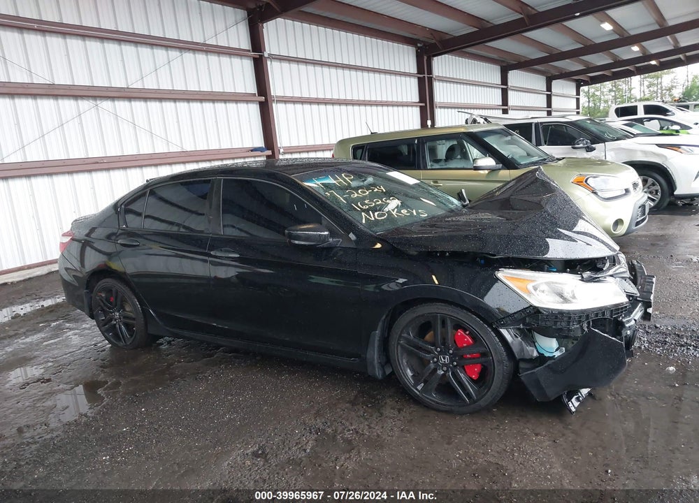 2017 HONDA ACCORD VIN: 1HGCR2F57HA165262
