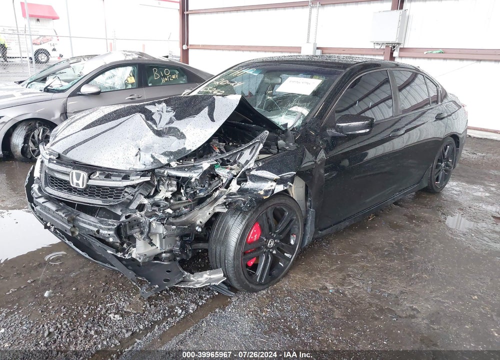 2017 HONDA ACCORD VIN: 1HGCR2F57HA165262