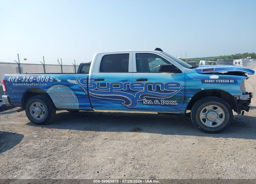 2022 RAM 2500 TRADESMAN 4X2 8' BOX VIN: 3C6UR4HJ2NG228264