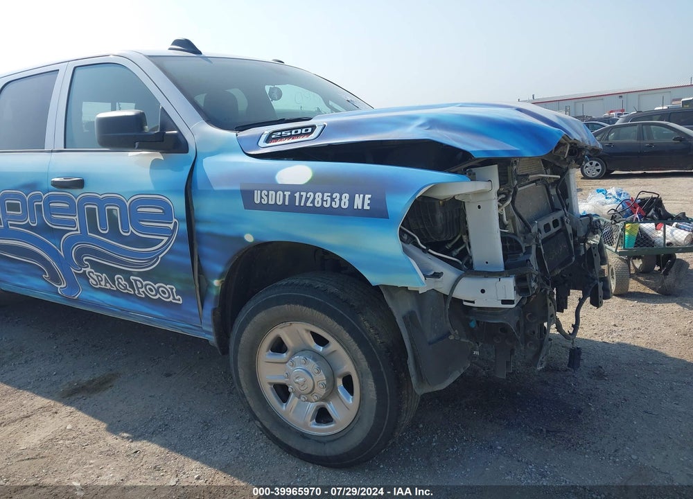2022 RAM 2500 TRADESMAN 4X2 8' BOX VIN: 3C6UR4HJ2NG228264