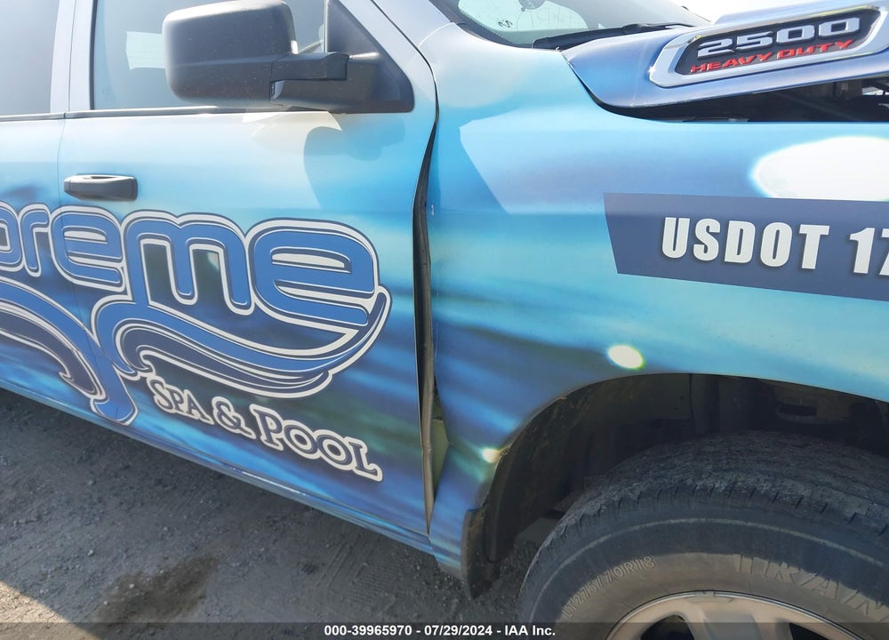 2022 RAM 2500 TRADESMAN 4X2 8' BOX VIN: 3C6UR4HJ2NG228264