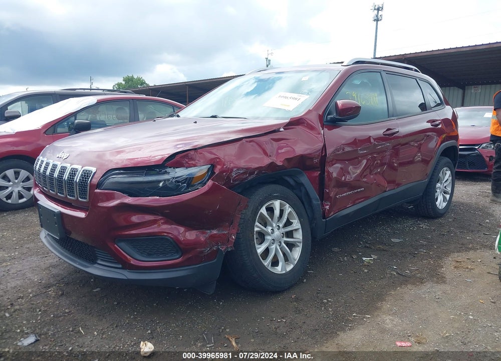 2020 JEEP CHEROKEE LATITUDE FWD VIN: 1C4PJLCB8LD653814