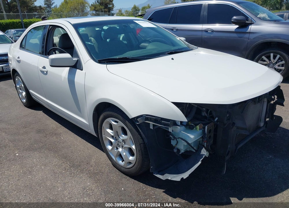2010 FORD FUSION SE VIN: 3FAHP0HA3AR172526