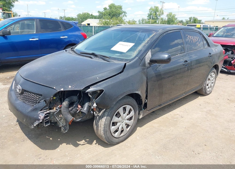 2009 TOYOTA COROLLA LE VIN: JTDBL40E79J028405