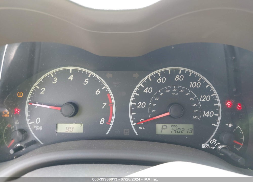 2009 TOYOTA COROLLA LE VIN: JTDBL40E79J028405